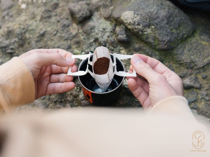 Cà phê phin giấy FCS